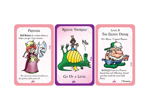 Munchkin Princesses Booster 15 nya kort till Munchkin